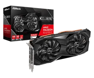ASRock AMD Radeon RX 6700 XT Challenger D 12GB